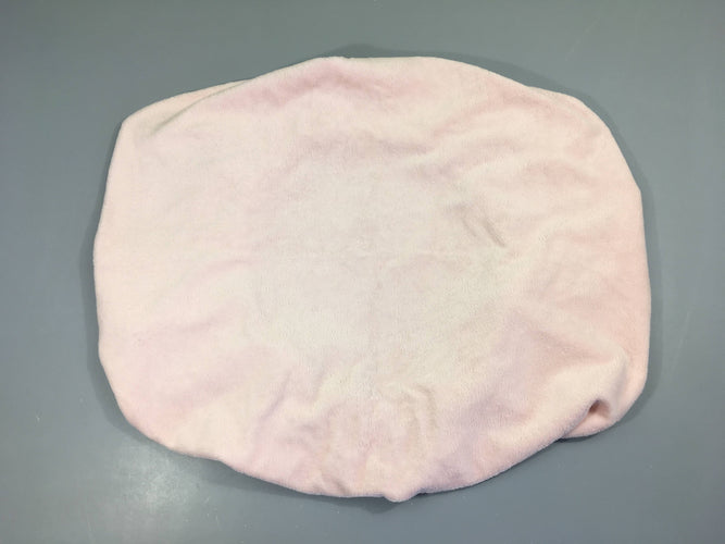 Housse matelas à langer velours rose, moins cher chez Petit Kiwi