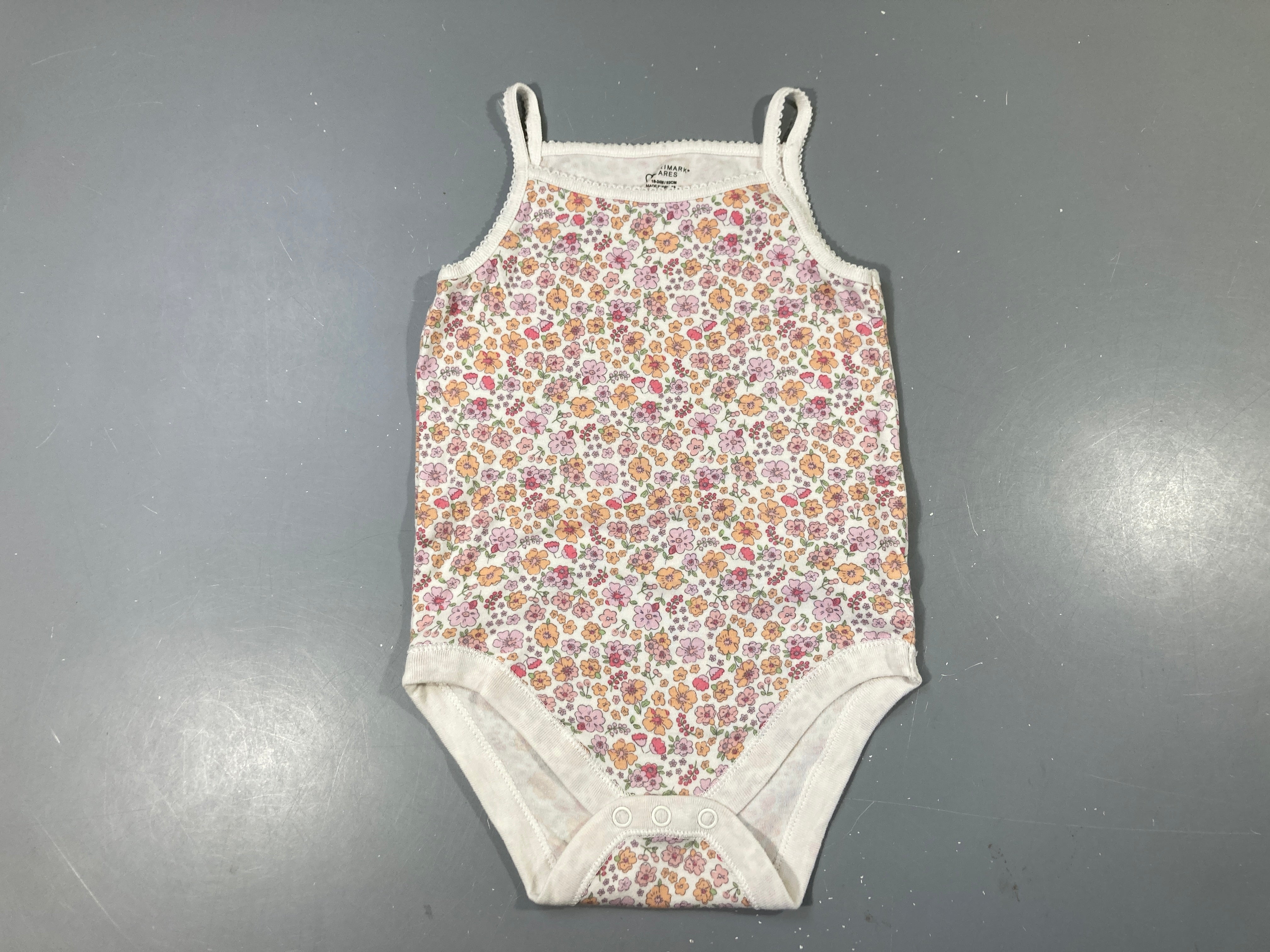 Body s.m blanc fleuri
