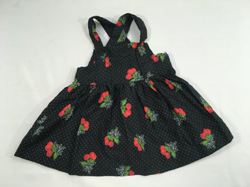 Robe s.m noir cerises