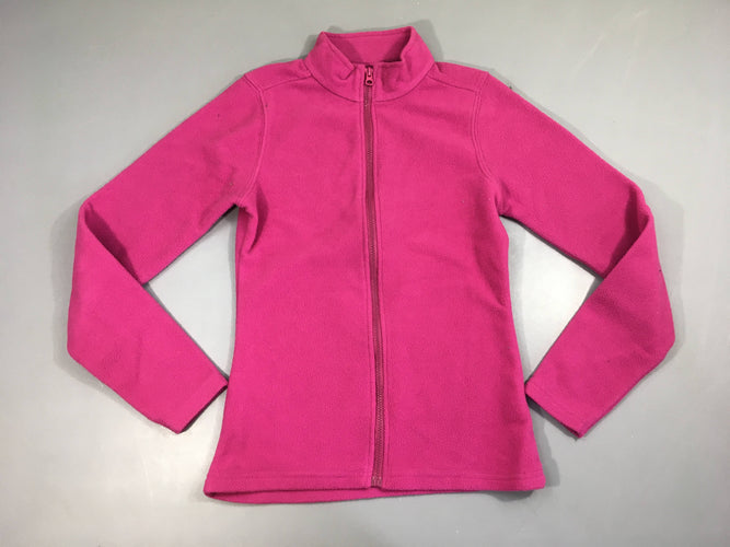 Polar zippé rose/mauve, moins cher chez Petit Kiwi