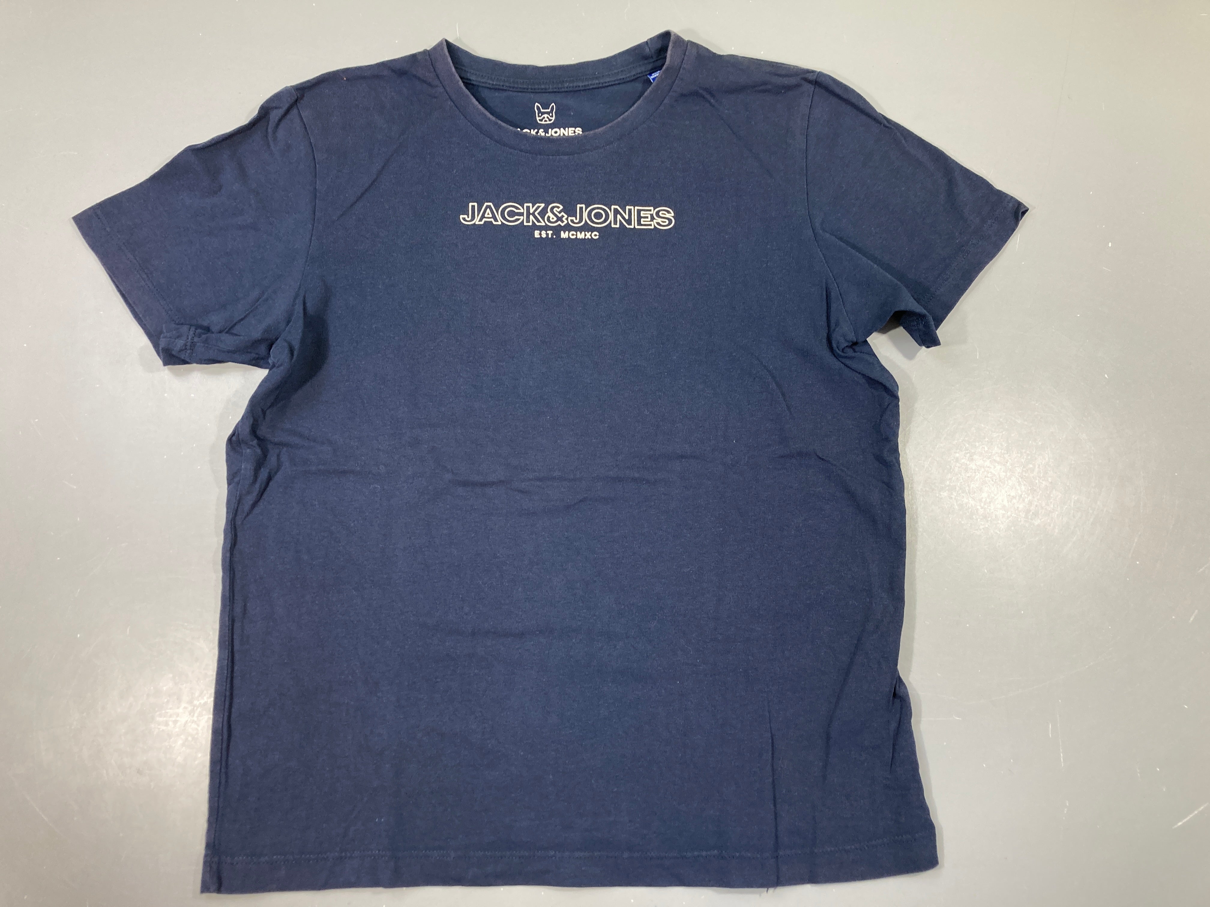 T-shirt m.c bleu foncé Jack&Jones