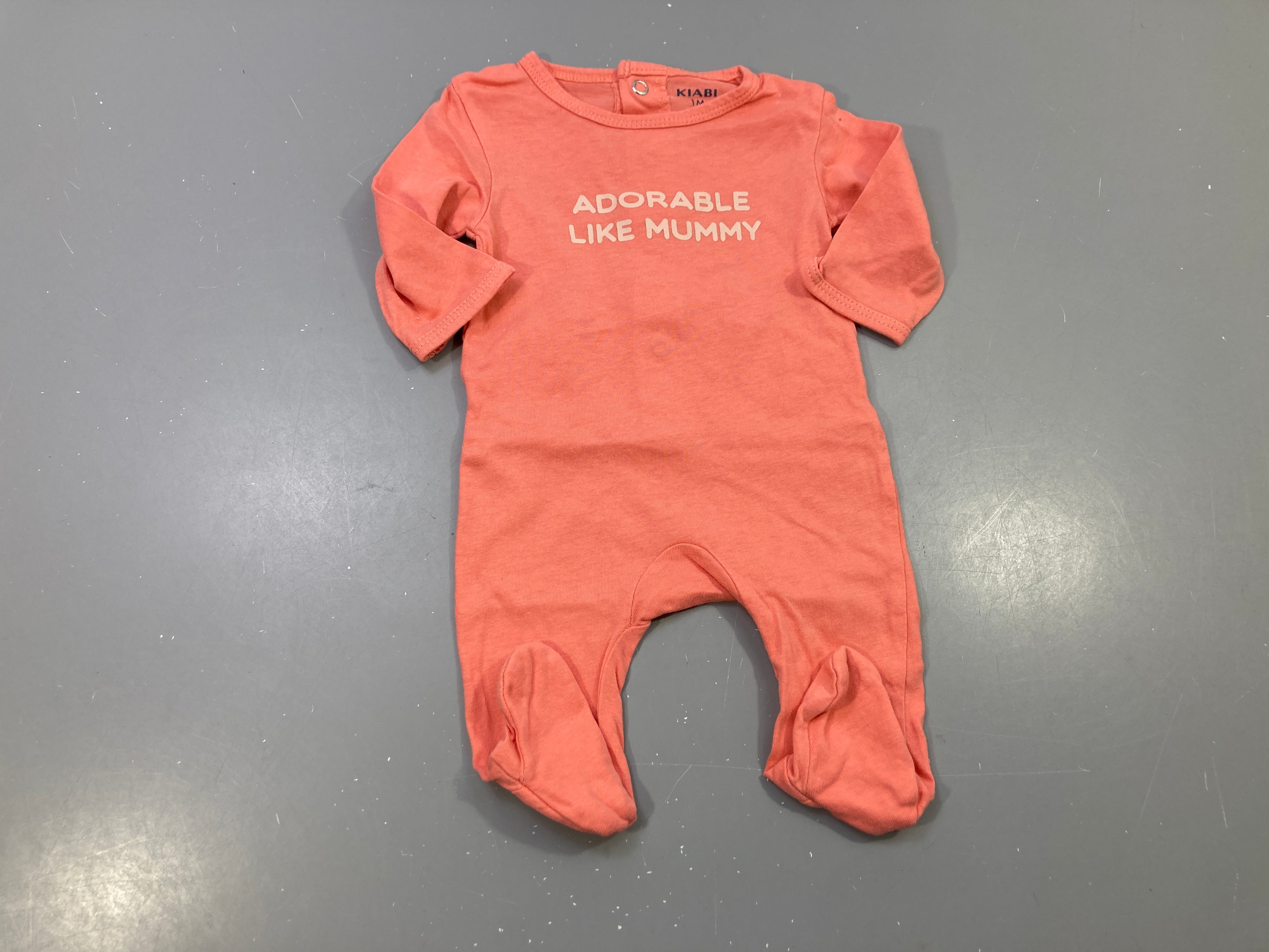 Pyjama jersey rose saumon Adorable