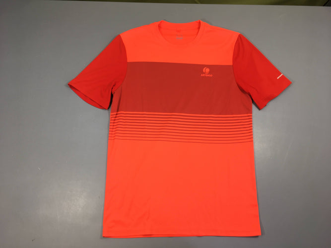 T-shirt m.c orange néon Artengo, moins cher chez Petit Kiwi