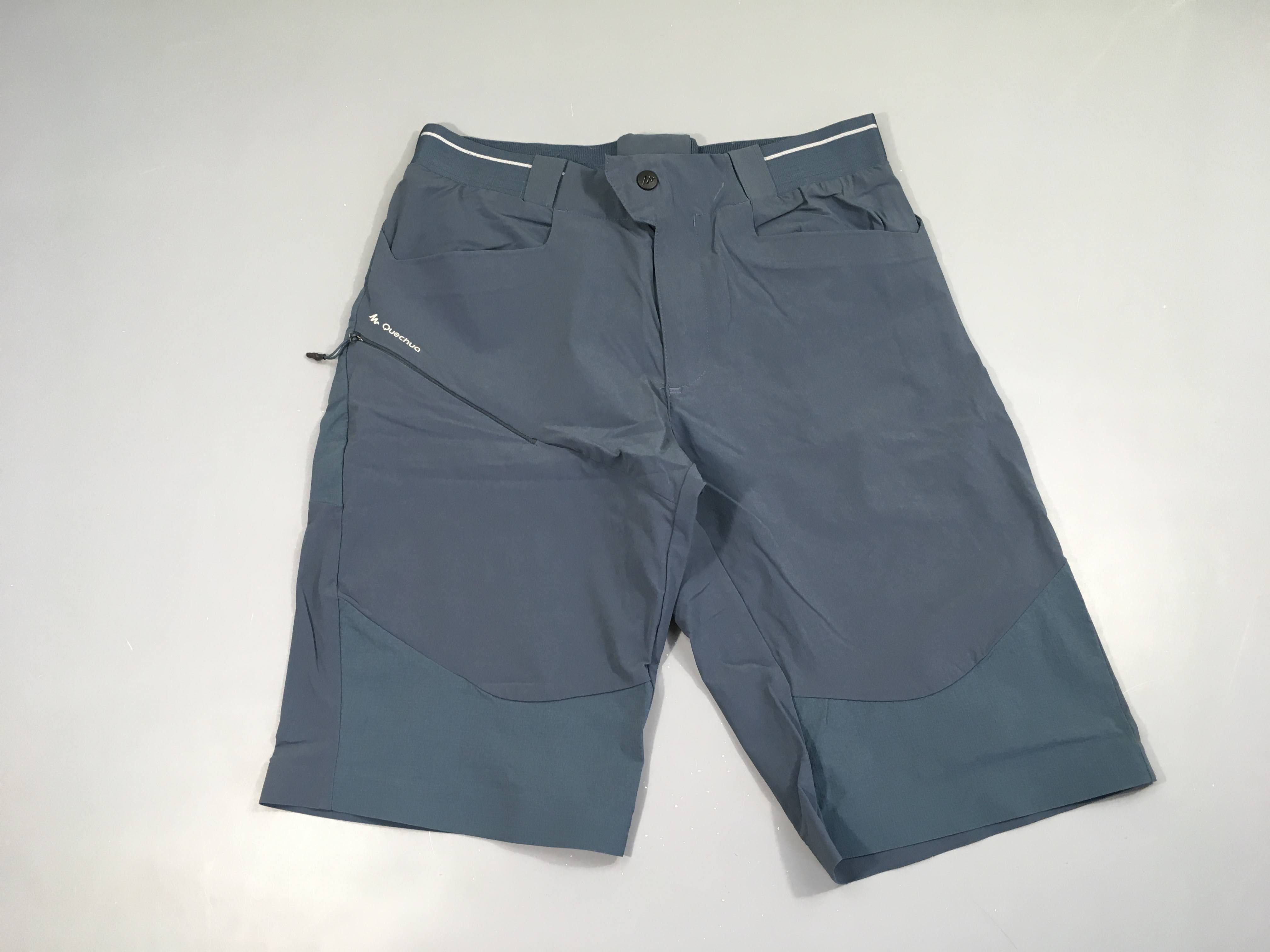 Bermuda de randonnée bleu