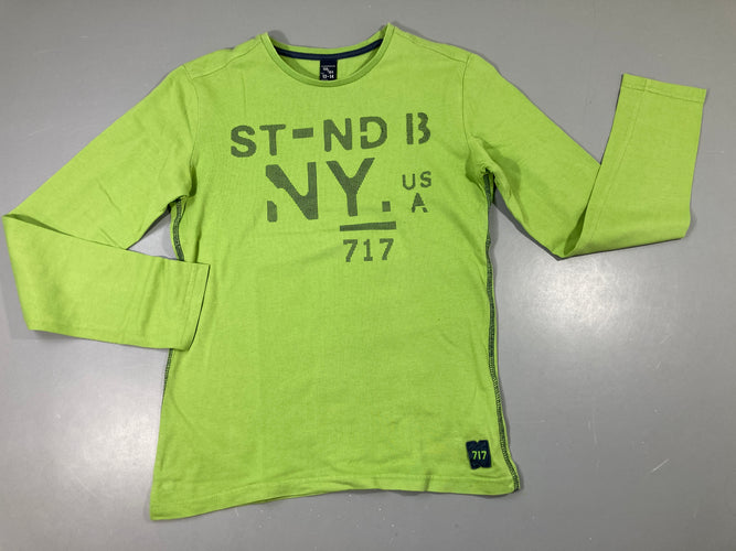 T-shirt m.l vert, NY, moins cher chez Petit Kiwi