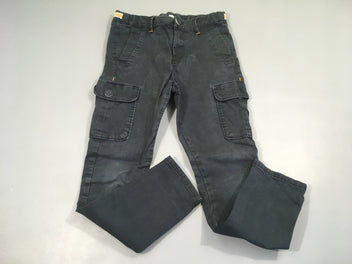 Pantalon chino slim bleu foncé