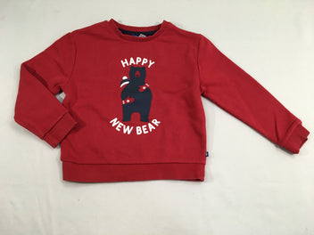 Sweat rouge happy ours
