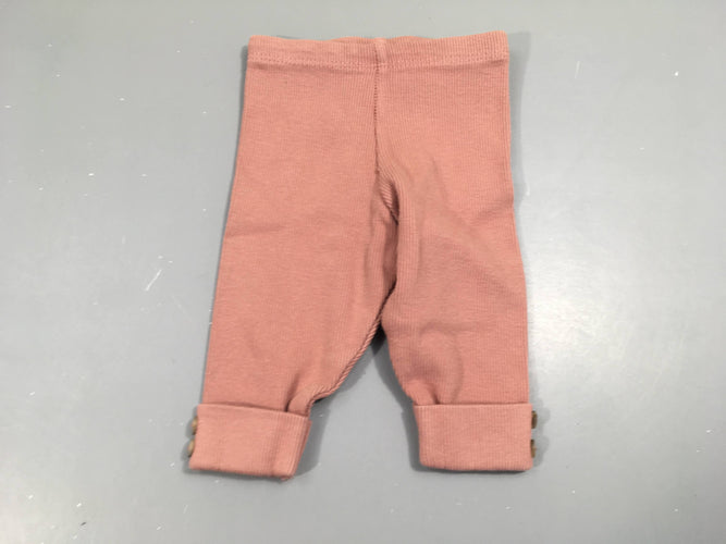 Legging vieux rose, moins cher chez Petit Kiwi