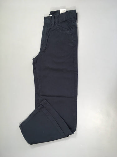 Pantalon bleu foncé, moins cher chez Petit Kiwi