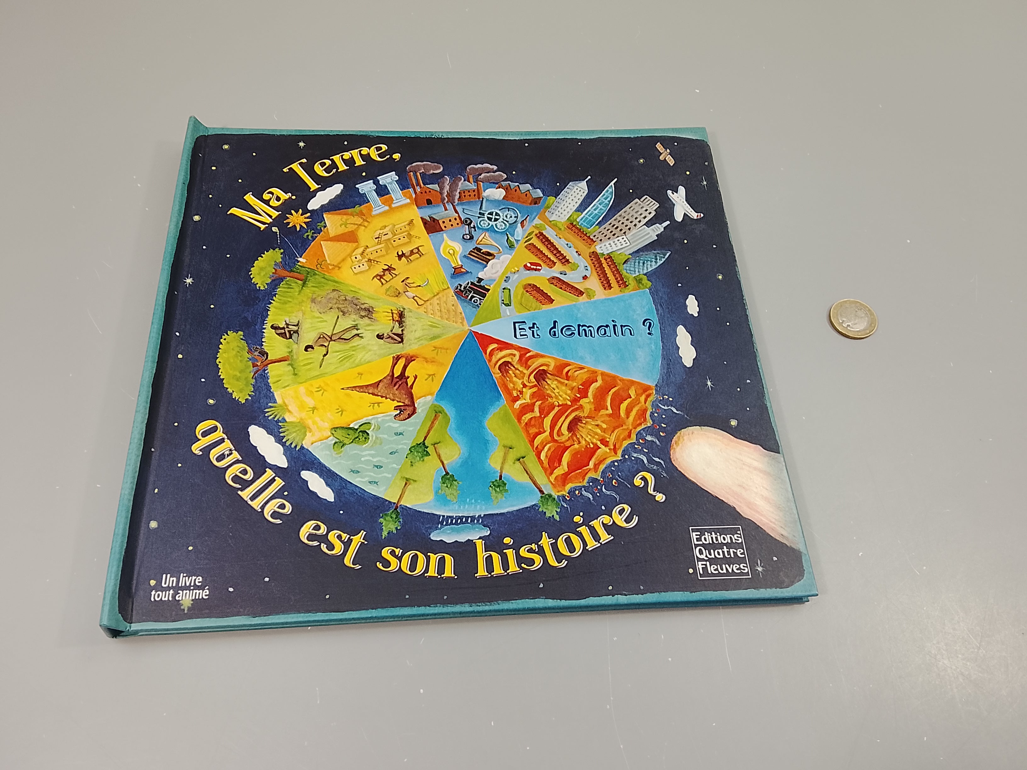 Livre animé, ma terre quelle est son histoire?