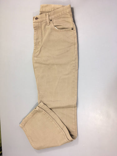 Pantalon Maverick beige W33 L32, moins cher chez Petit Kiwi