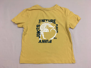 T-shirt m.c jaune the nature