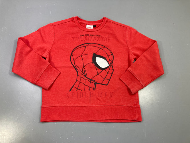 Sweat léger rouge Spiderman, moins cher chez Petit Kiwi