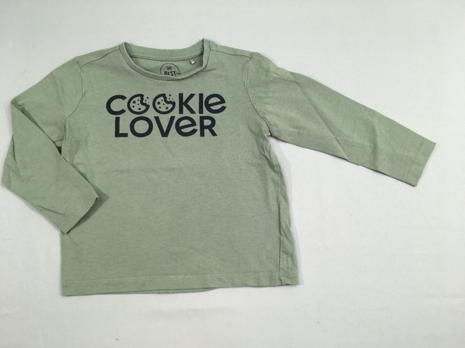 T-shirt m.l kaki cookie, moins cher chez Petit Kiwi