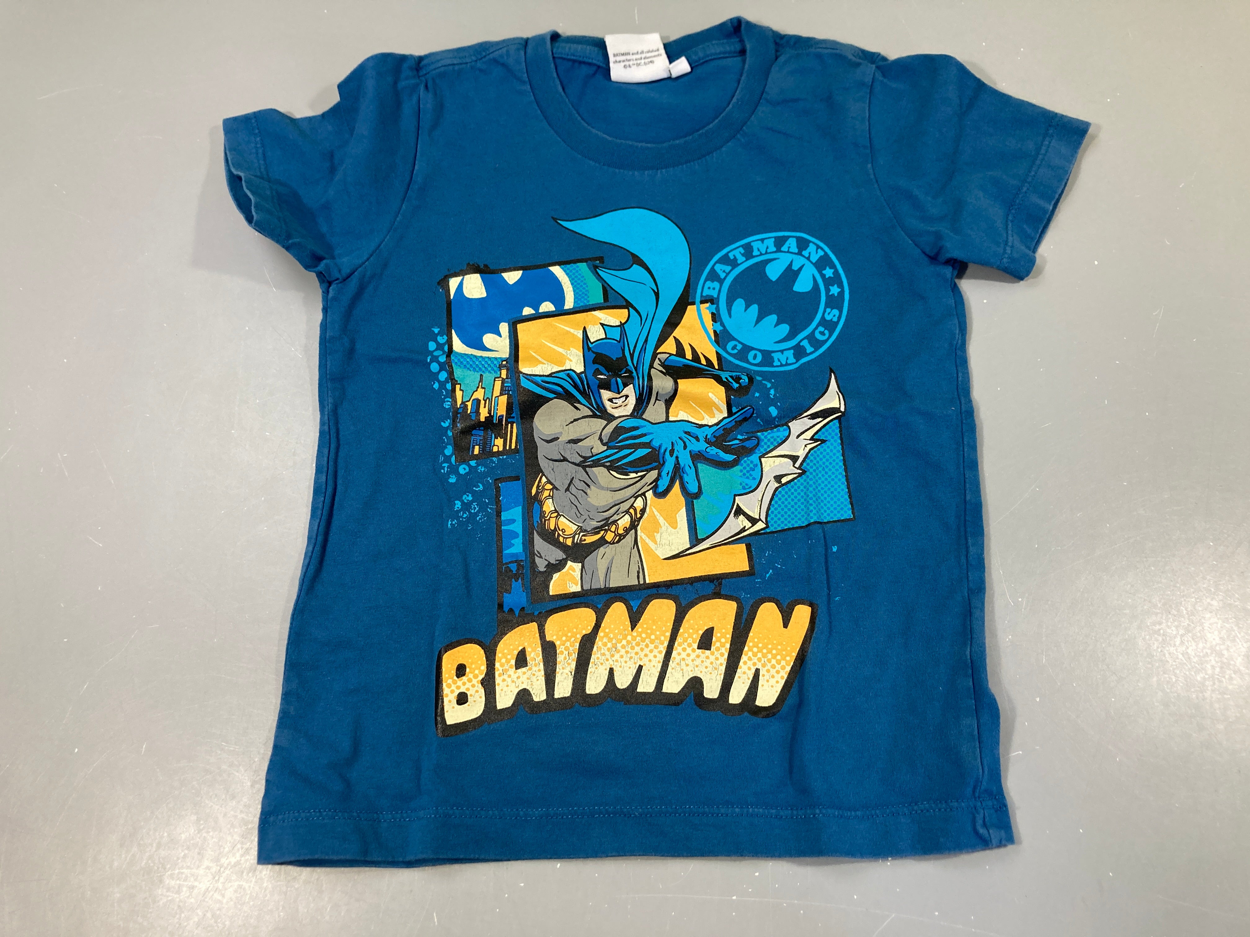 T-shirt m.c bleu batman