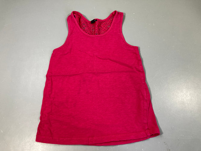 T-shirt s.m rose vif, moins cher chez Petit Kiwi