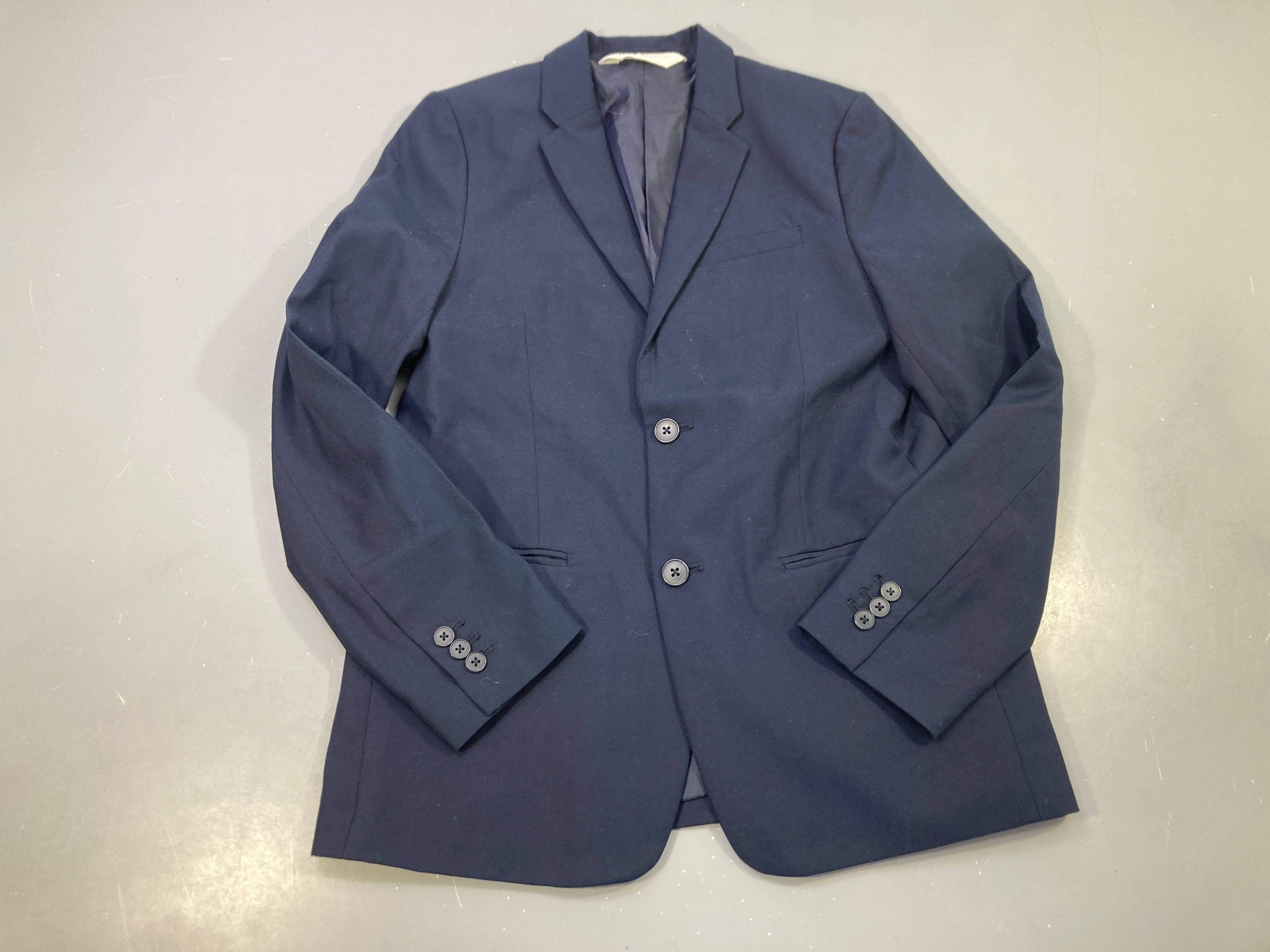 Veste de costume bleu marine, 2 boutons