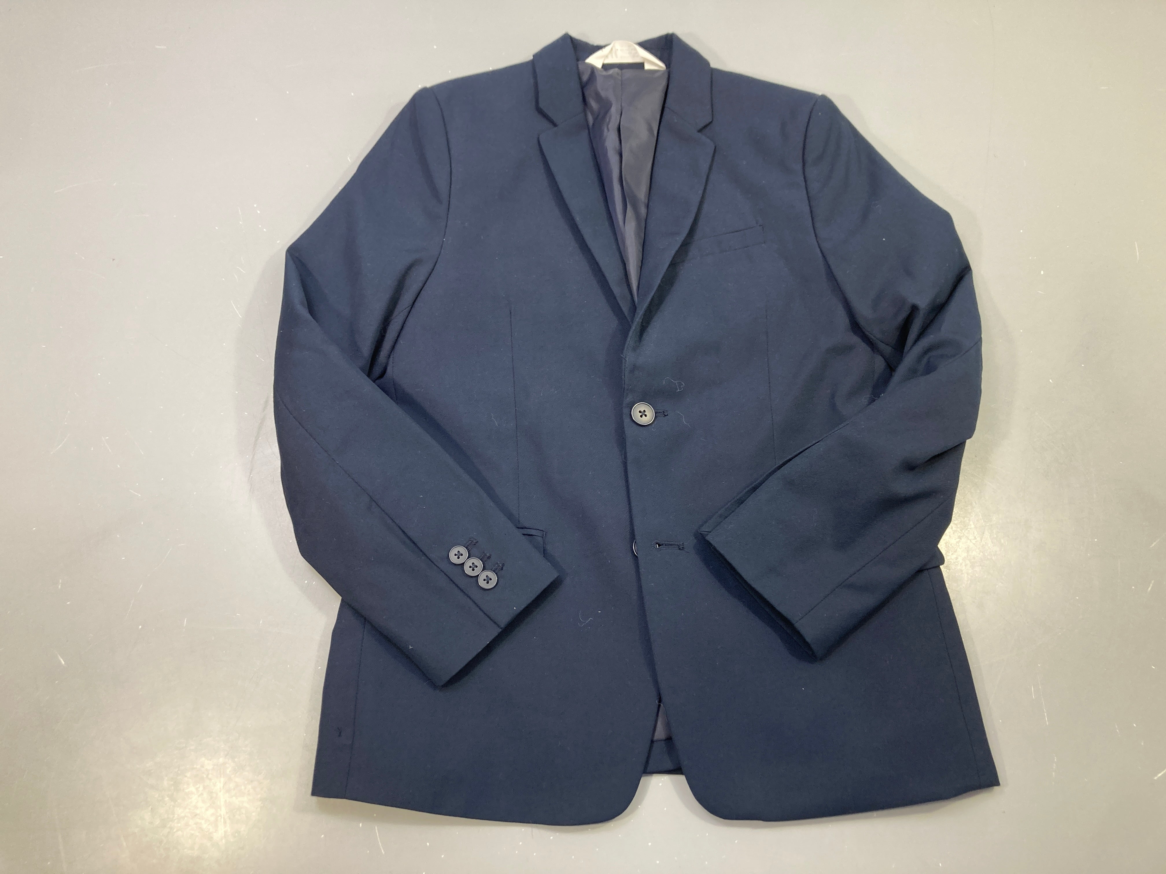 Veste de costume bleu marine, 2 boutons