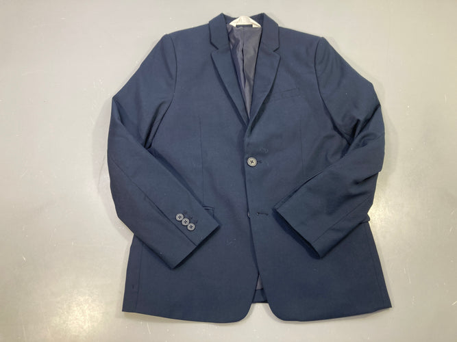 Veste de costume bleu marine, 2 boutons, moins cher chez Petit Kiwi