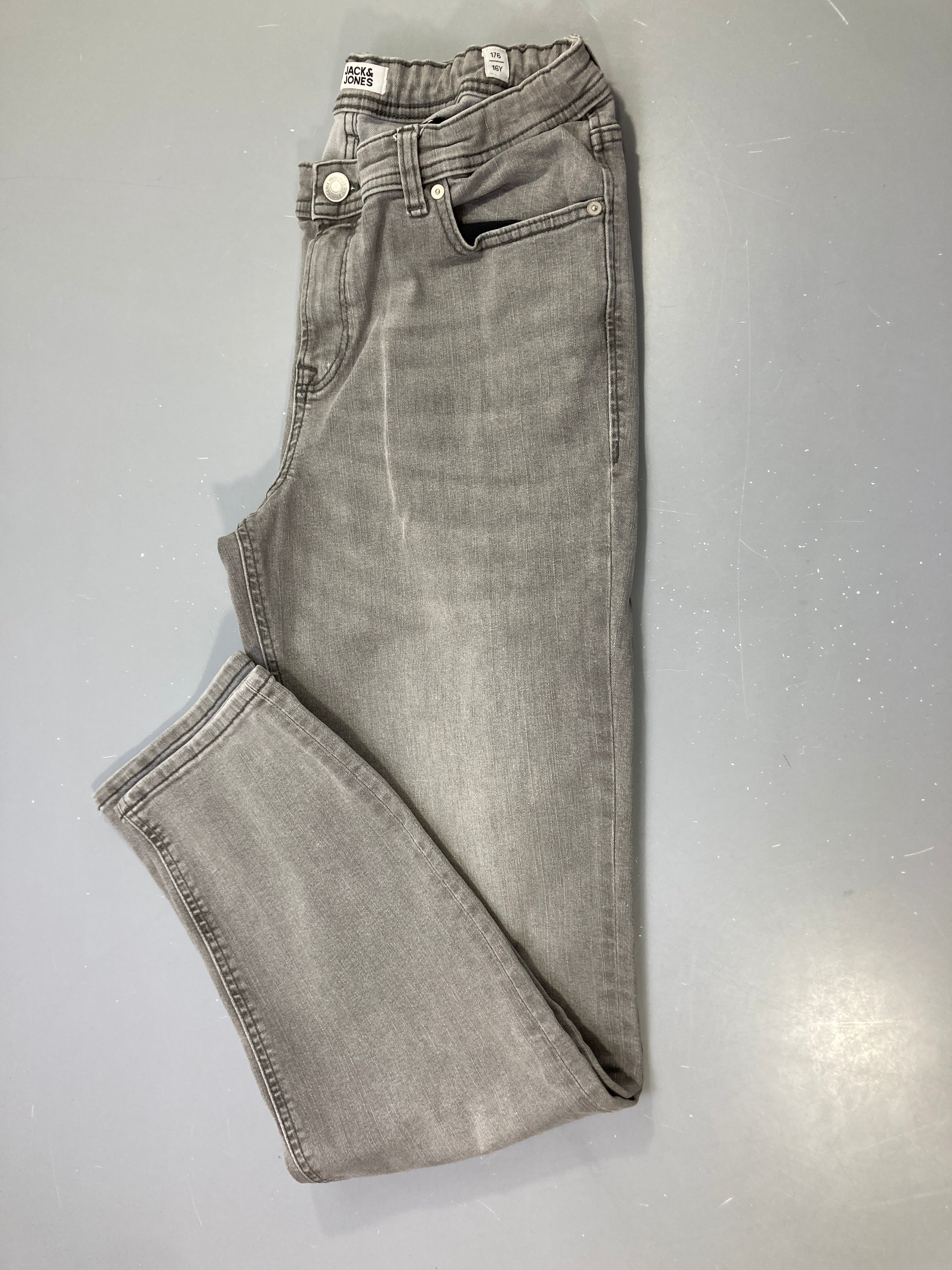 Jean gris délavé Regular Clark