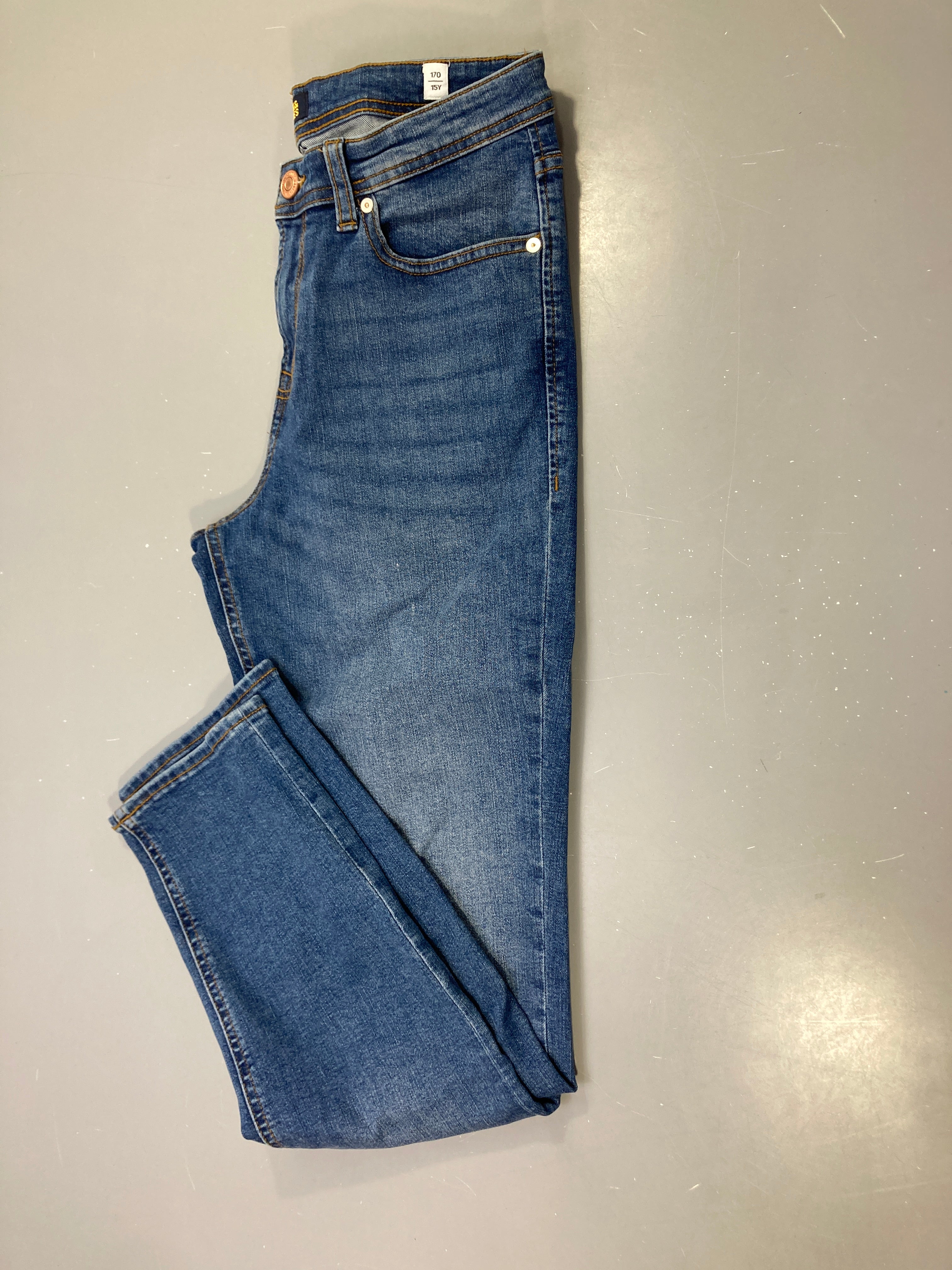 Jean bleu moyen délavé Regular Clark