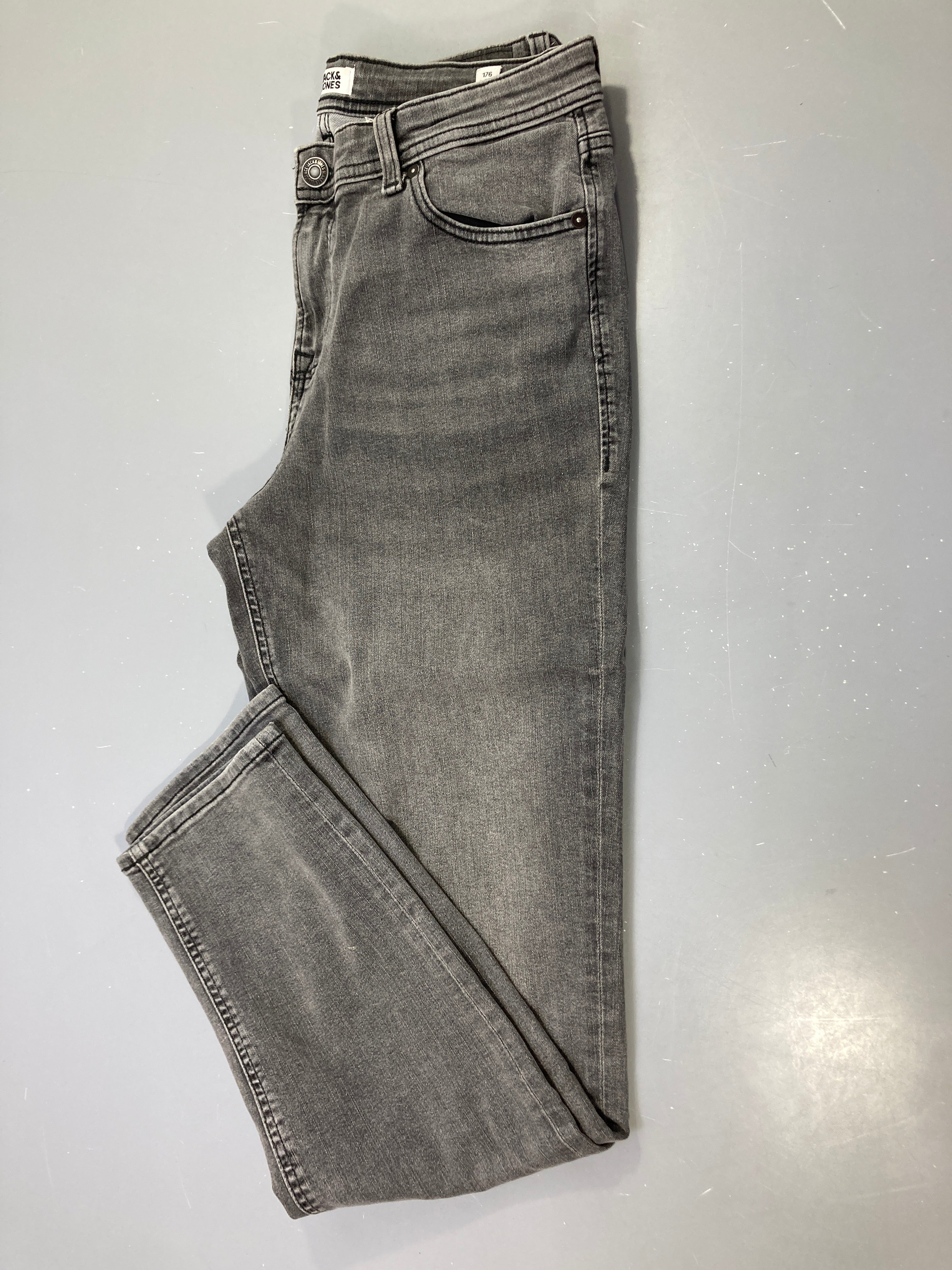 Jean gris délavé Regular Clark