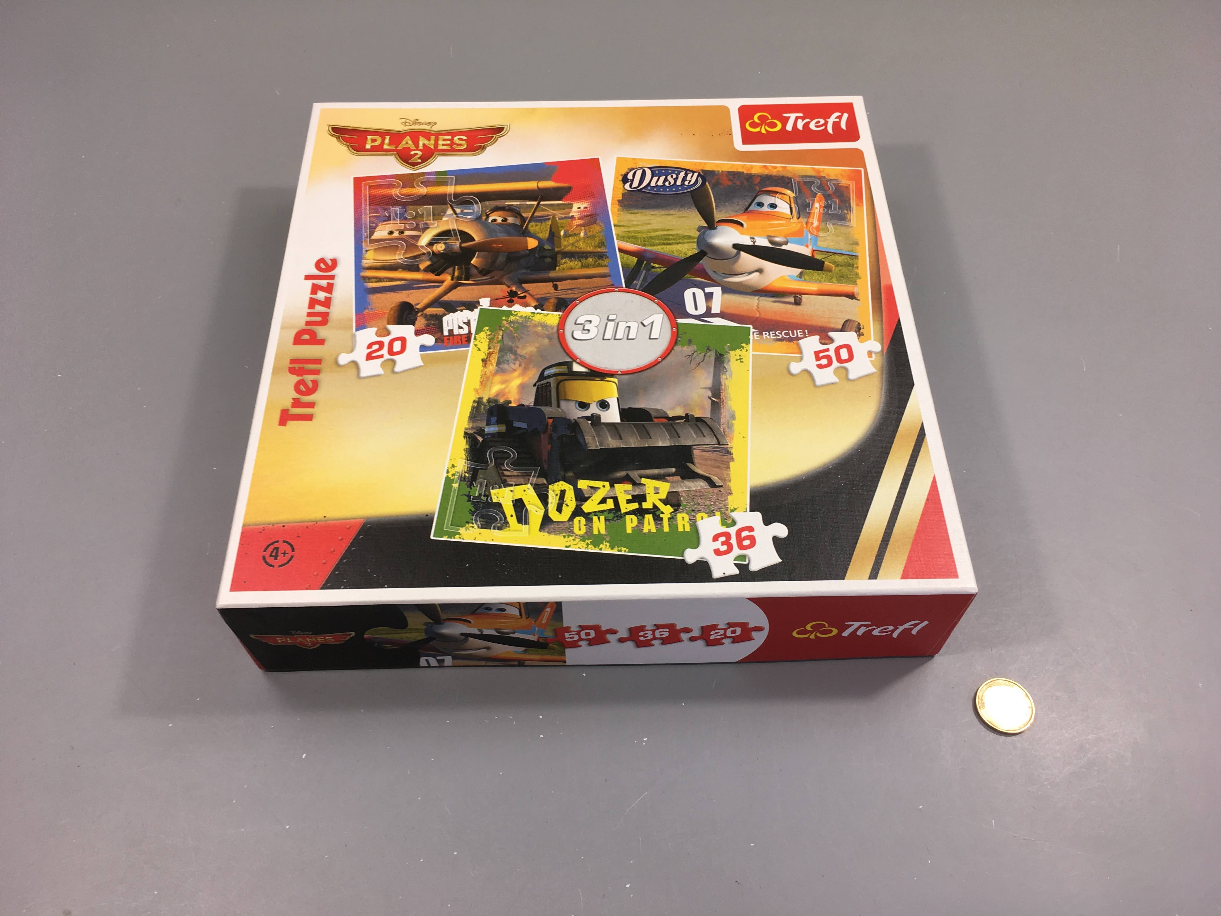 Complet 3 puzzles planes 2, 4+