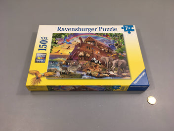 Complet puzzle. 150pcs arche de Noé, 7+