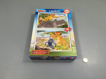 Complet 2 puzzles 48pcs le roi lion, 4+