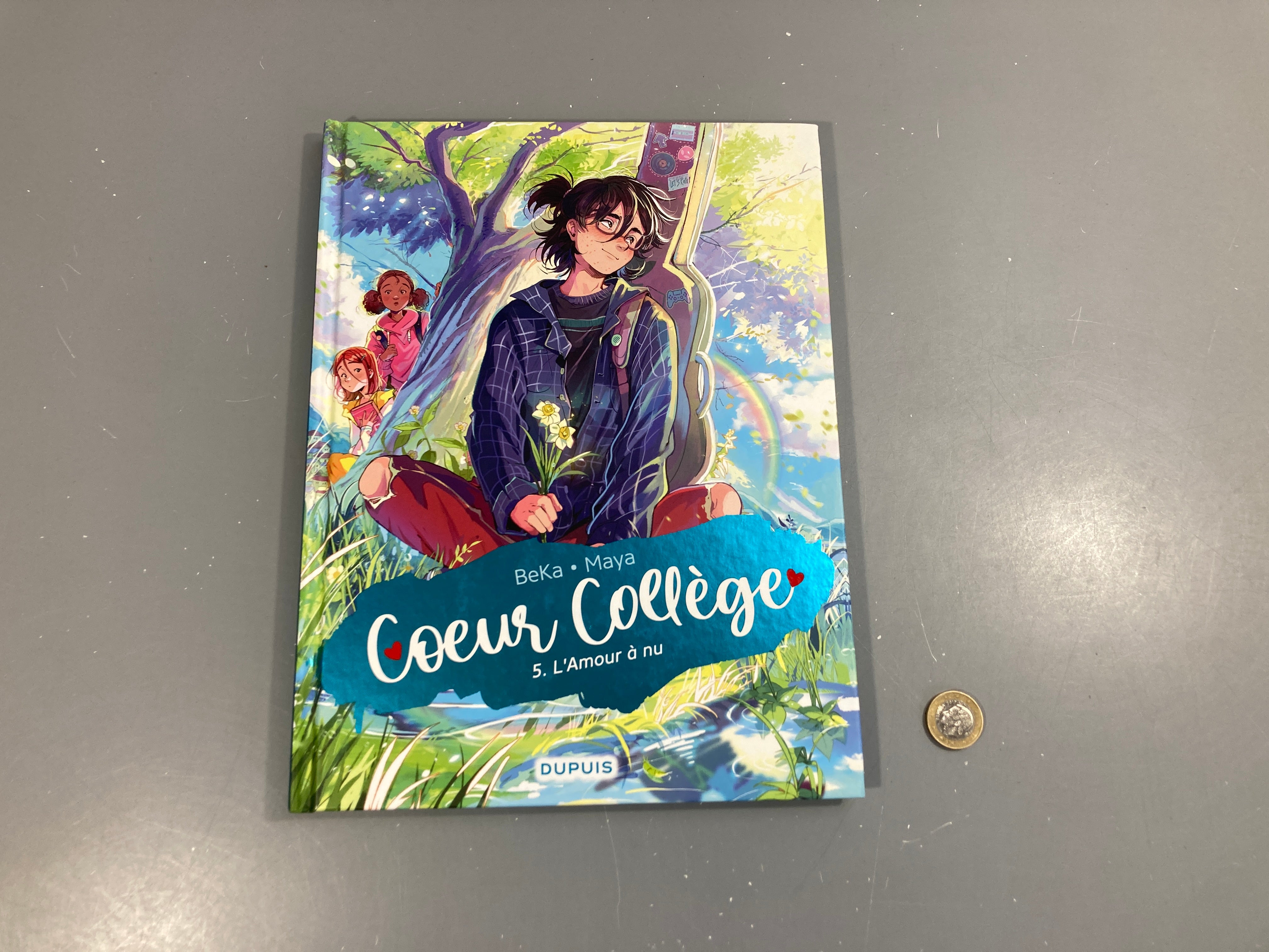 L'amour à nu, 5, BD Coeur collège