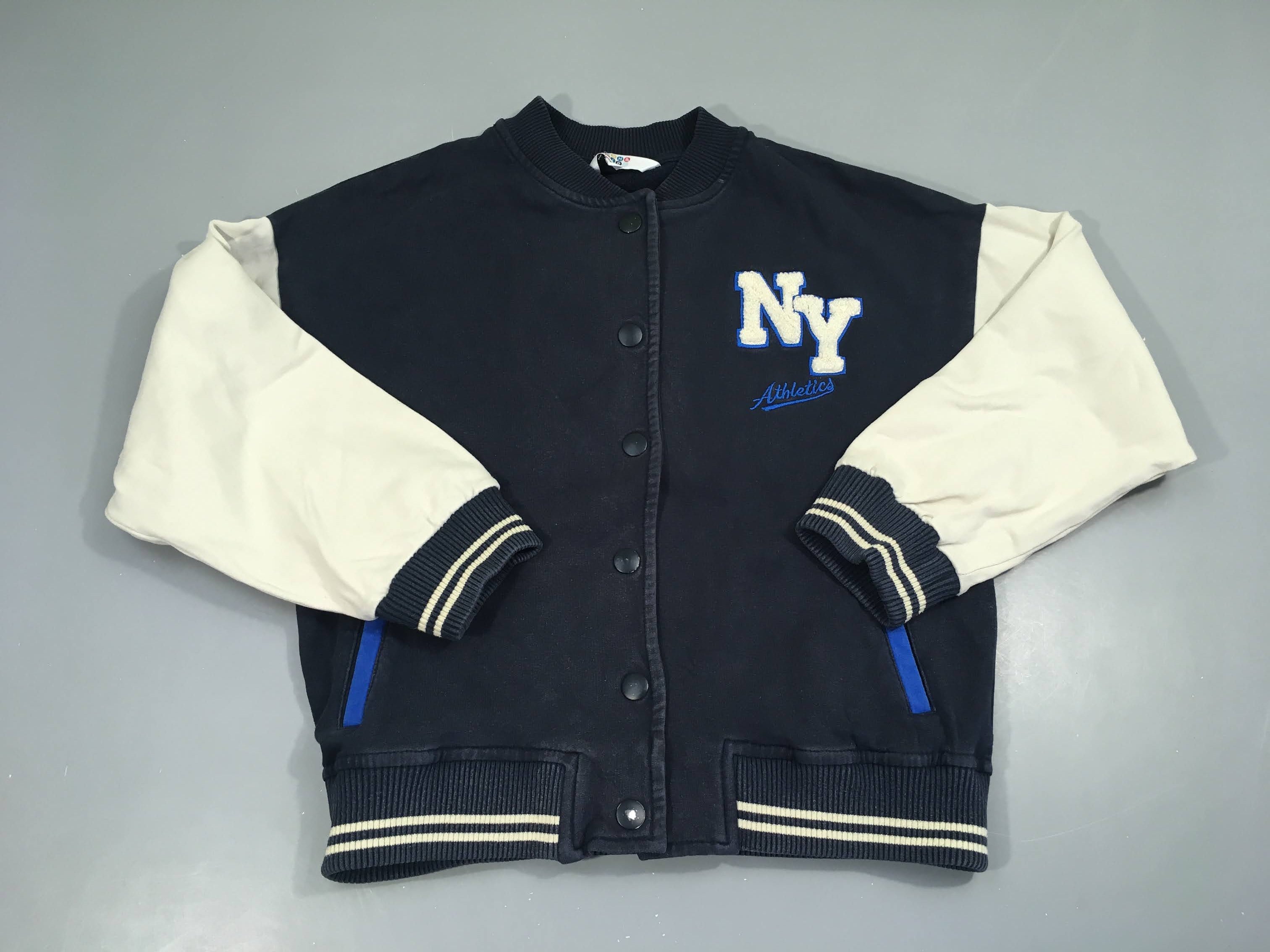 Gilet/veste bombe bleu foncé NY