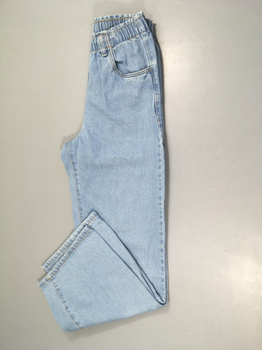 Jeans large taille élastique, moins cher chez Petit Kiwi