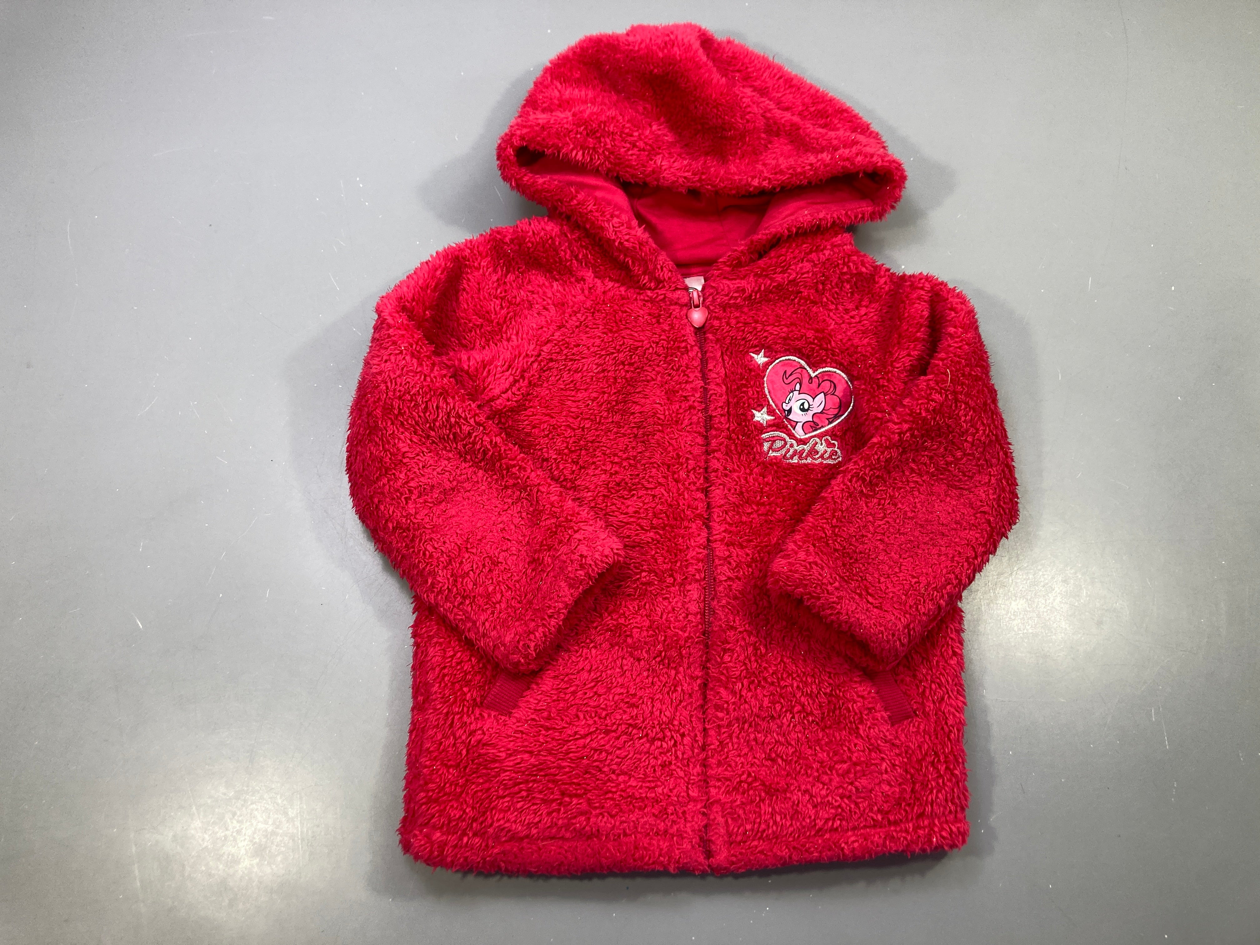 Gilet sherpa fuschia Pinkie