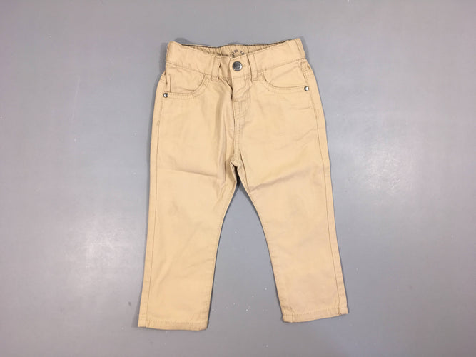 Pantalon taille et chevilles élastiques beige Super Hero, moins cher chez Petit Kiwi