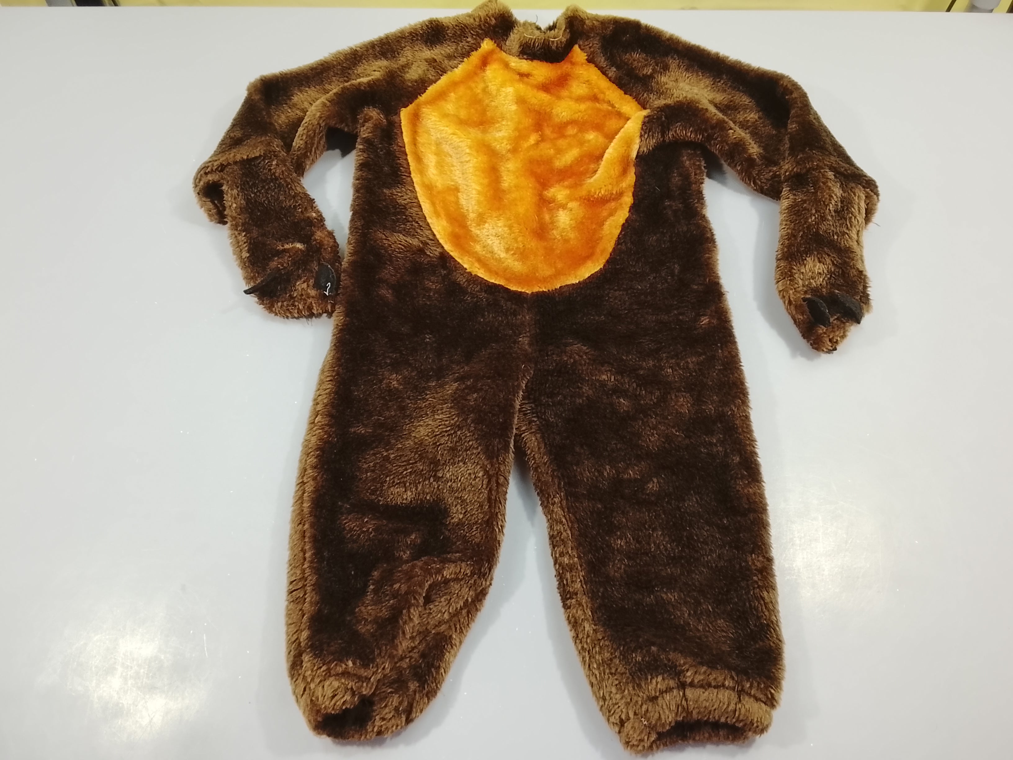 Déguisement combinaison peluche ours