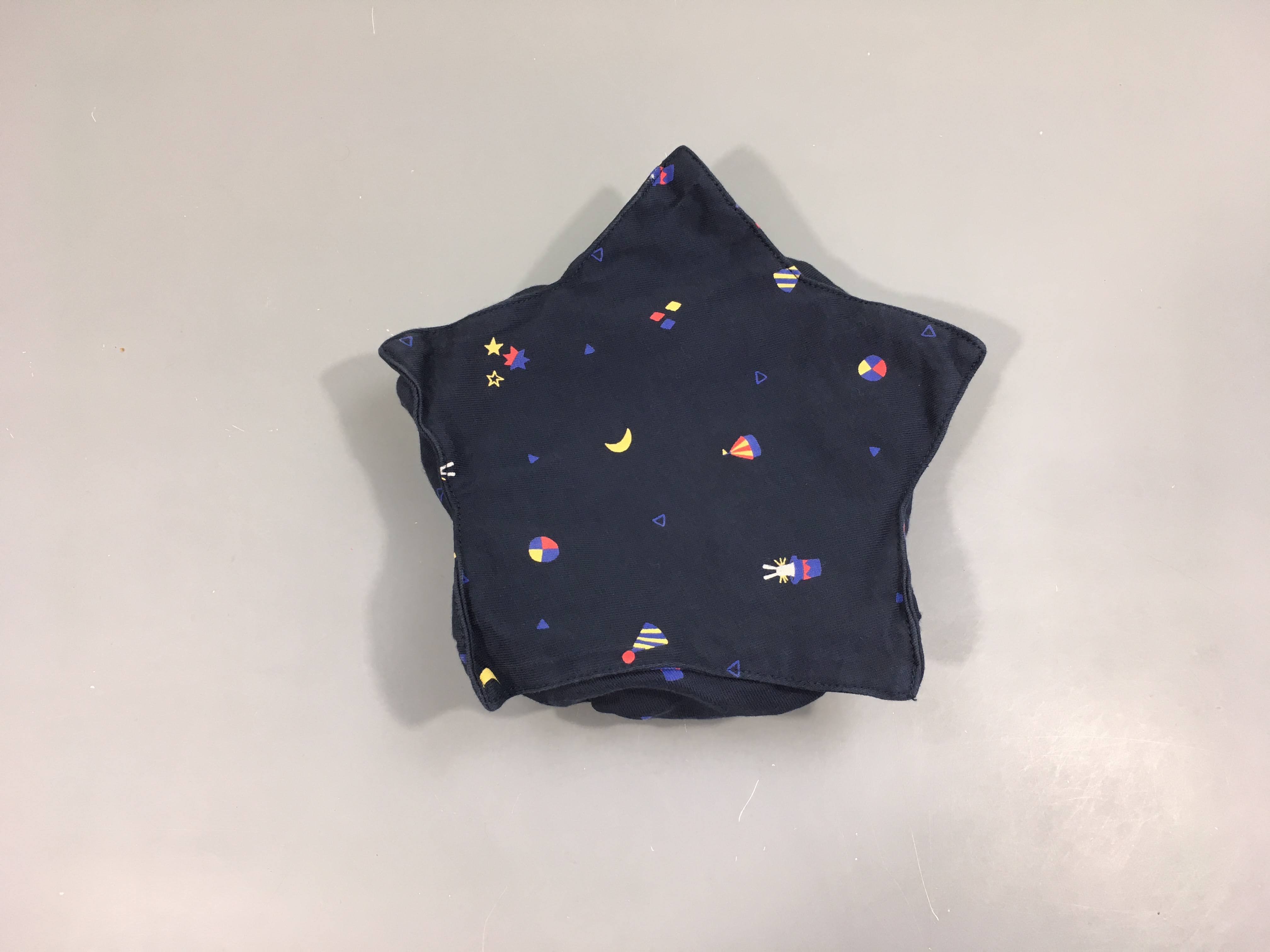 Bonnet jersey bleu marine cirque, T1