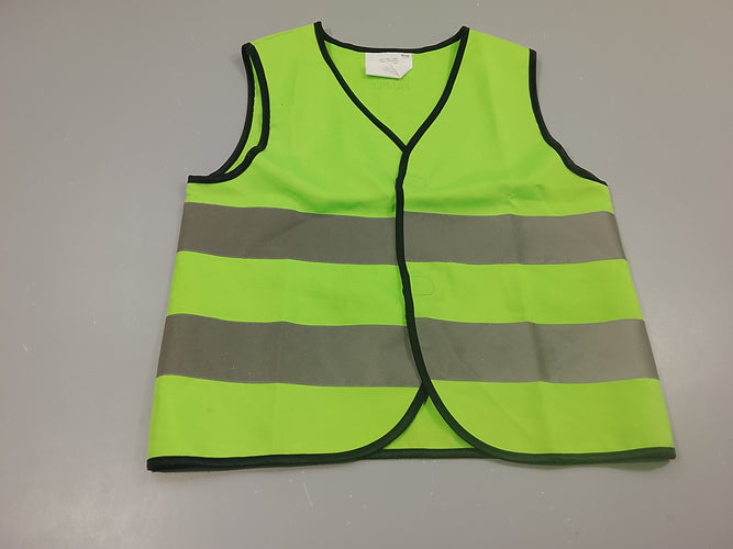 Gilet s.m de securité vert fluo  (3-6a.), moins cher chez Petit Kiwi