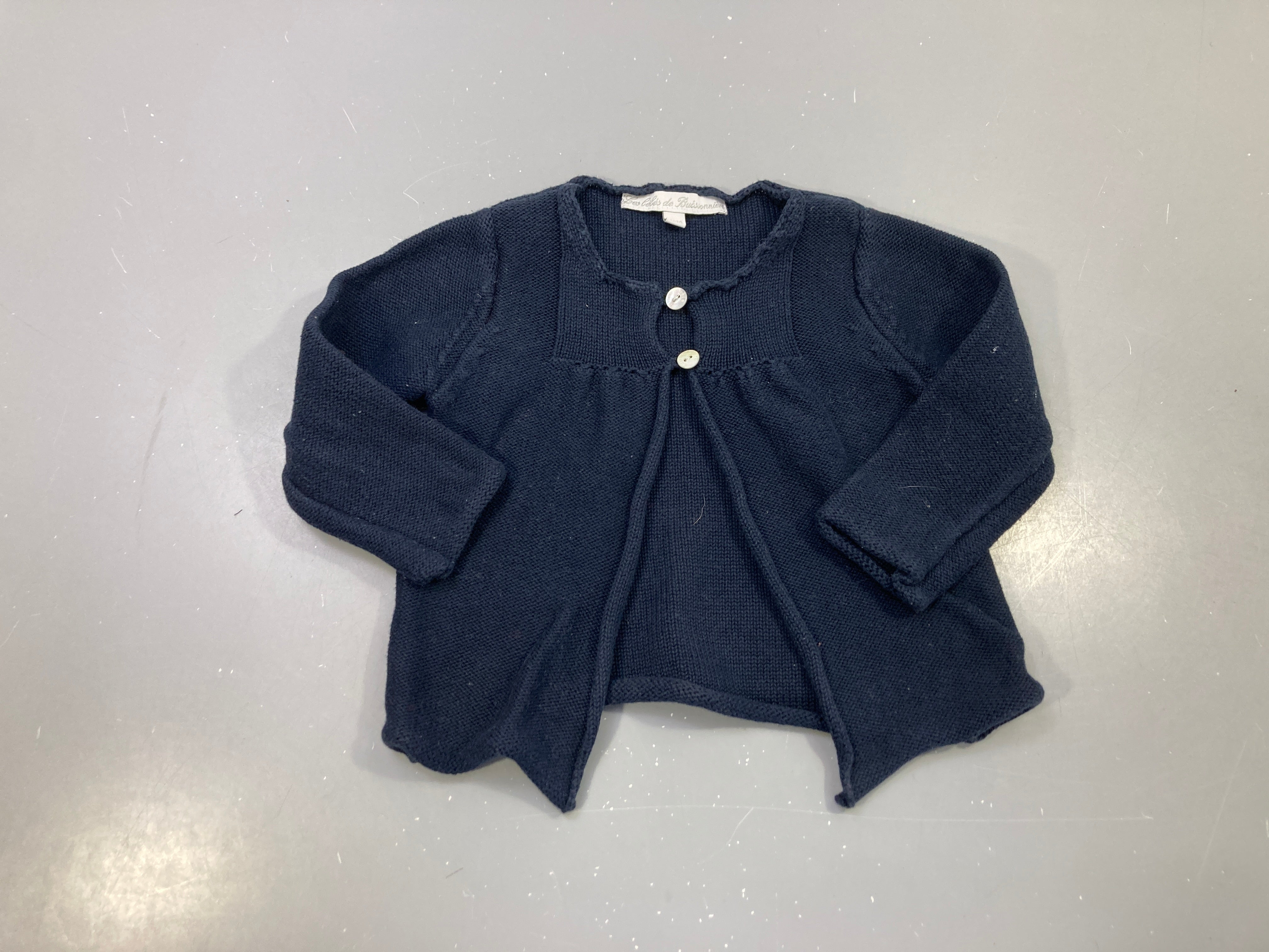 Gilet bleu foncé