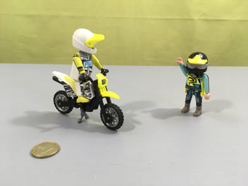 Playmobil - Cross Bike avec 2 personnages