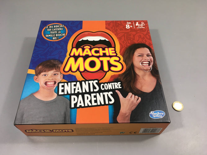 Mâche mots enfants contre parents +8, moins cher chez Petit Kiwi