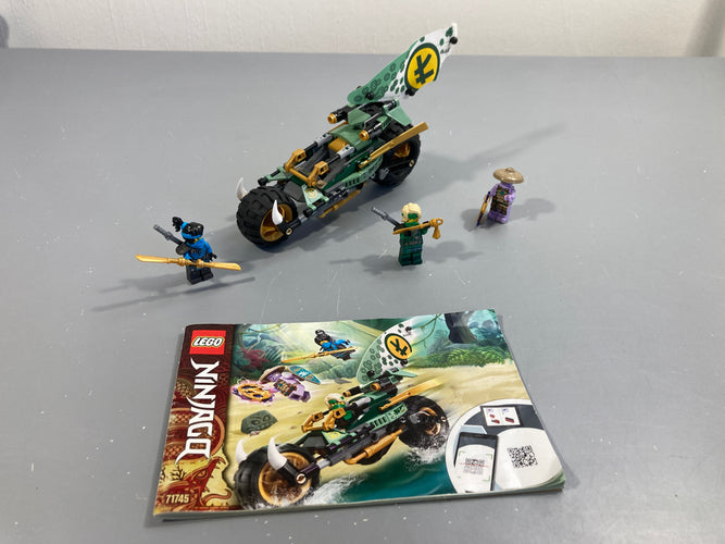 NINJAGO® 71745 La moto de la Jungle de Jay (Manque le bouclier), moins cher chez Petit Kiwi