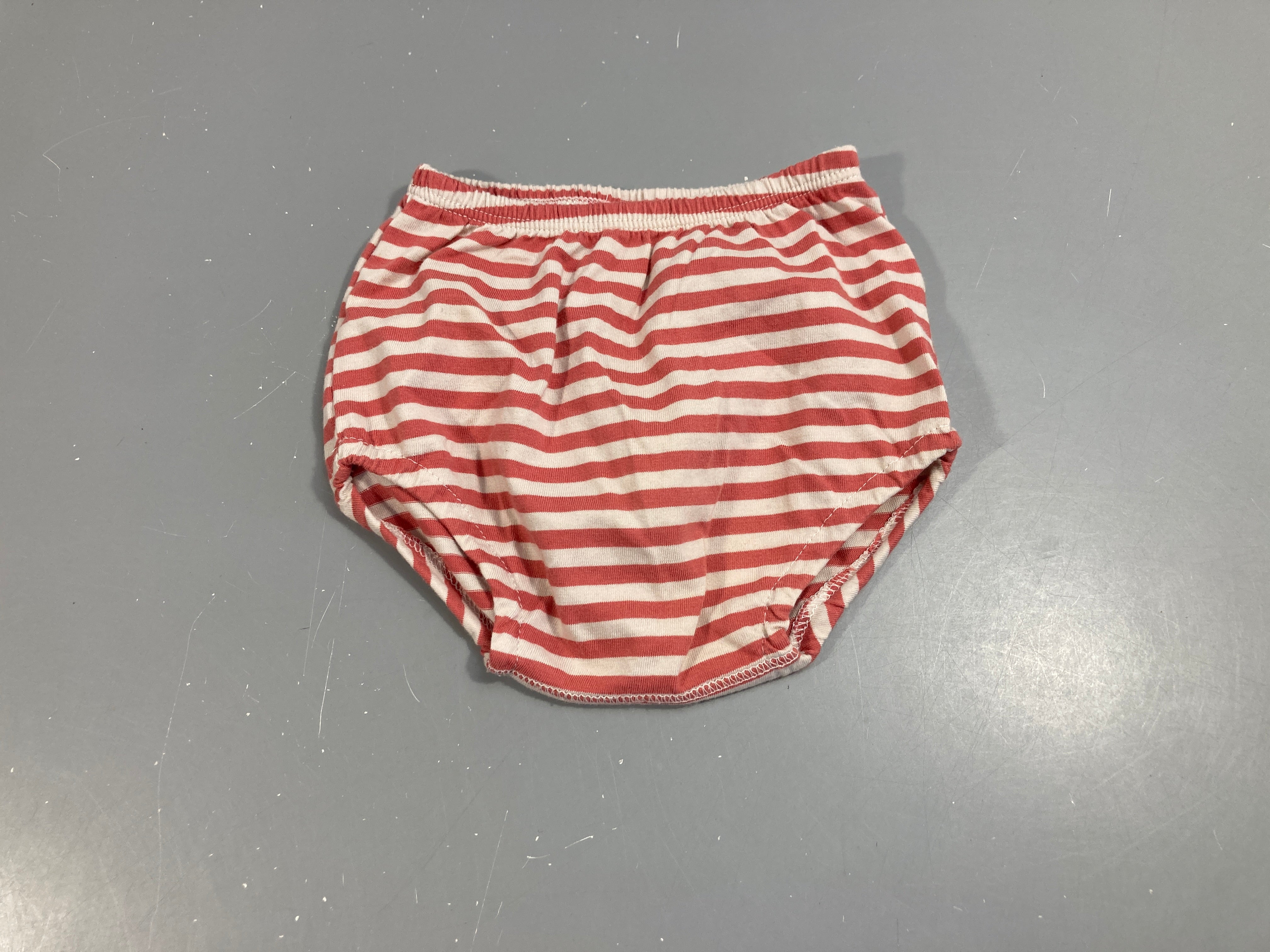 Bloomer jersey rayures blanc/terracotta