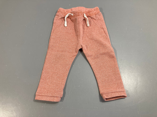 Legging rose fil lurex rose, moins cher chez Petit Kiwi