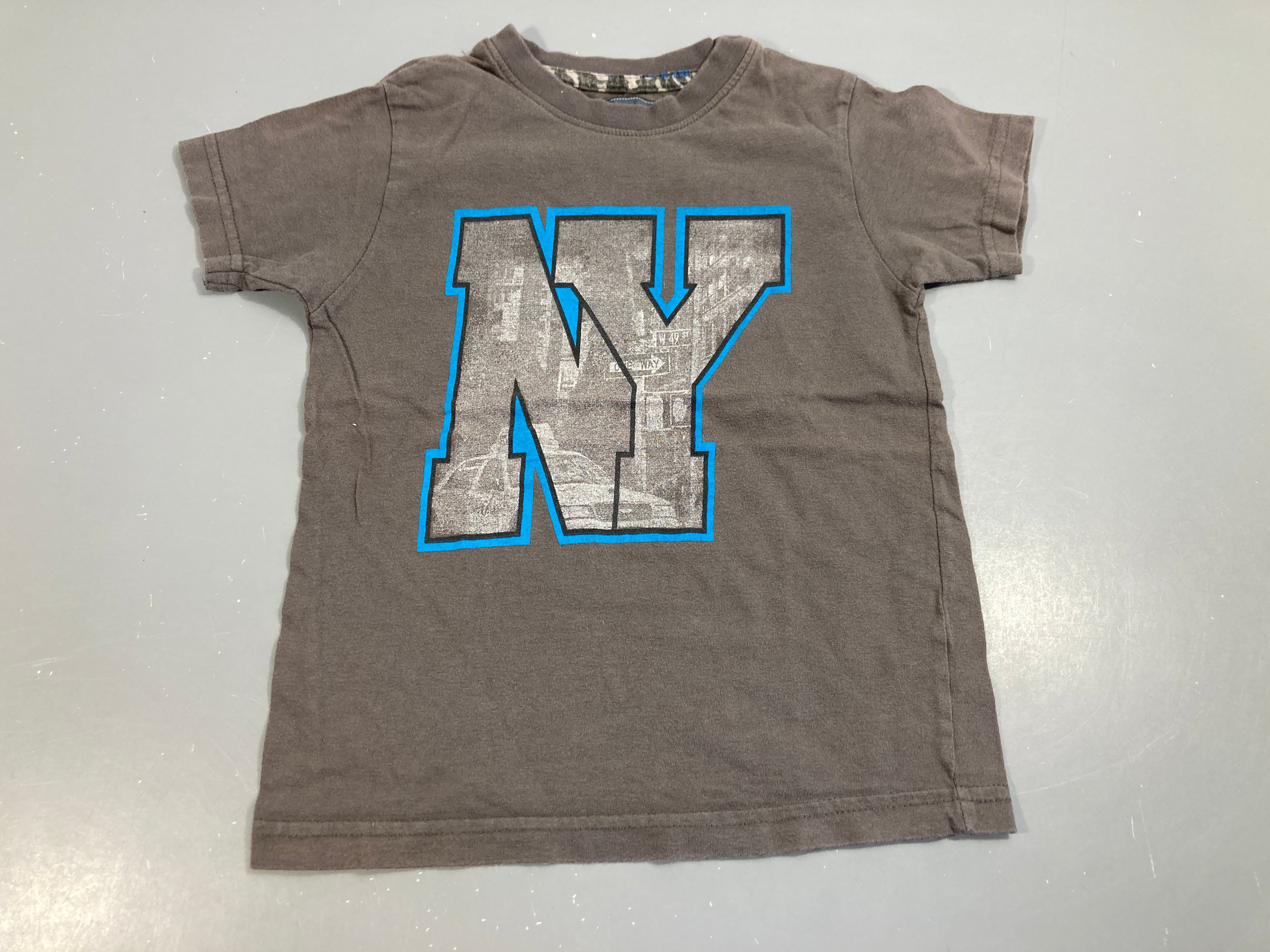 T-shirt m.c gris NY