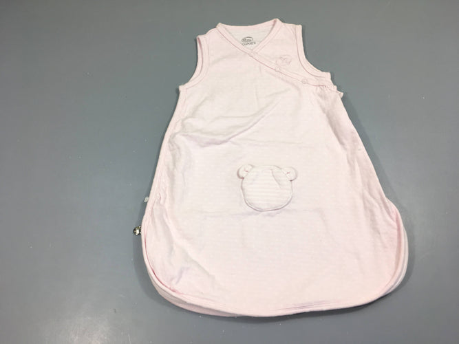 Sac de couchage s.m jersey rose ours, moins cher chez Petit Kiwi