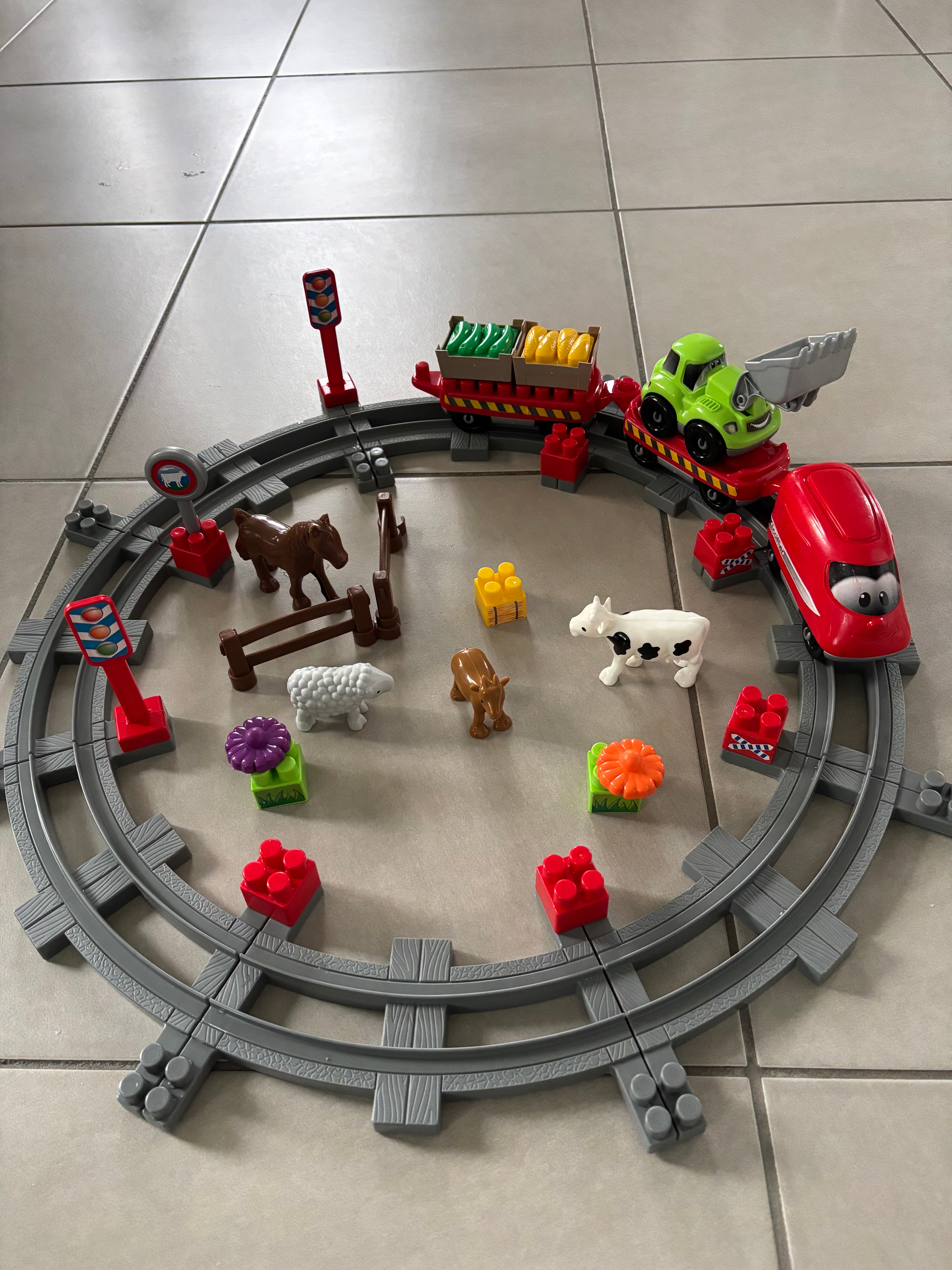 Train de campagne Abrick - Ecoiffier -3068