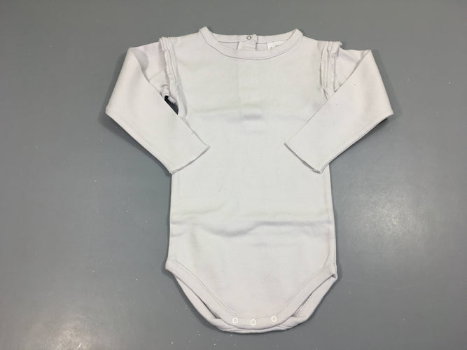 Body ml blanc effet effiloché studio Bohème, moins cher chez Petit Kiwi