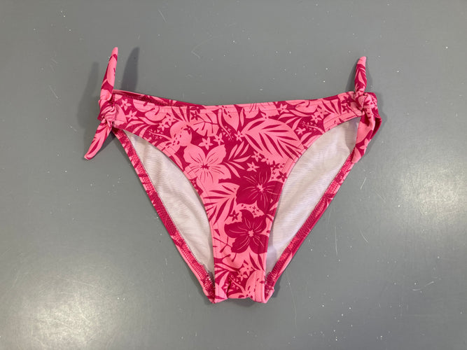 Culotte de bain rose fleuri Taille estimée, moins cher chez Petit Kiwi
