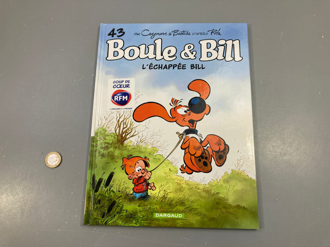 43-Boule & Bill-L'échapée Bill, moins cher chez Petit Kiwi