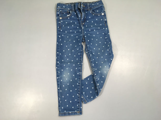 Jeans coeurs, moins cher chez Petit Kiwi